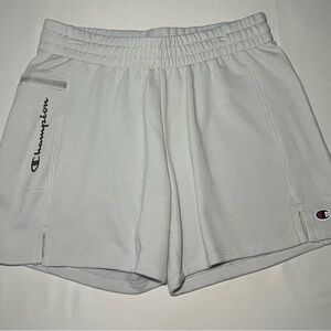 Champion Pale gray Athletic Shorts Medium EUC